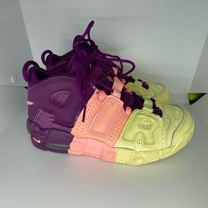 Nike Kids Sneakers Purple Pink Yellow